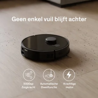 Sinji Robotstofzuiger met Dweilfunctie en Laadstation