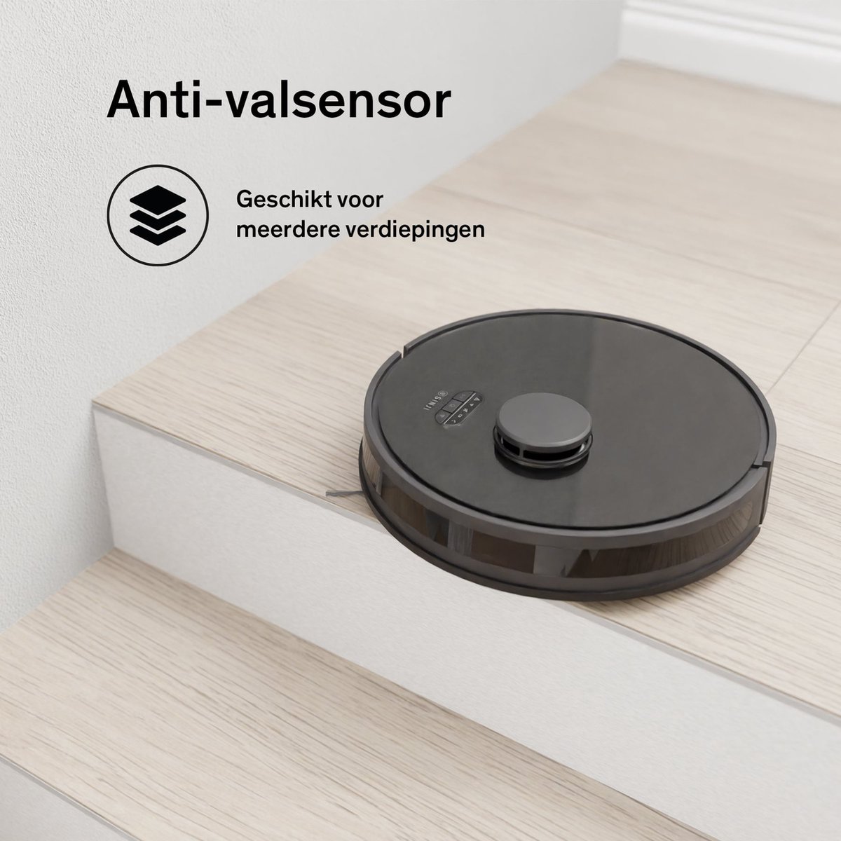 Sinji Robotstofzuiger met Dweilfunctie en Laadstation