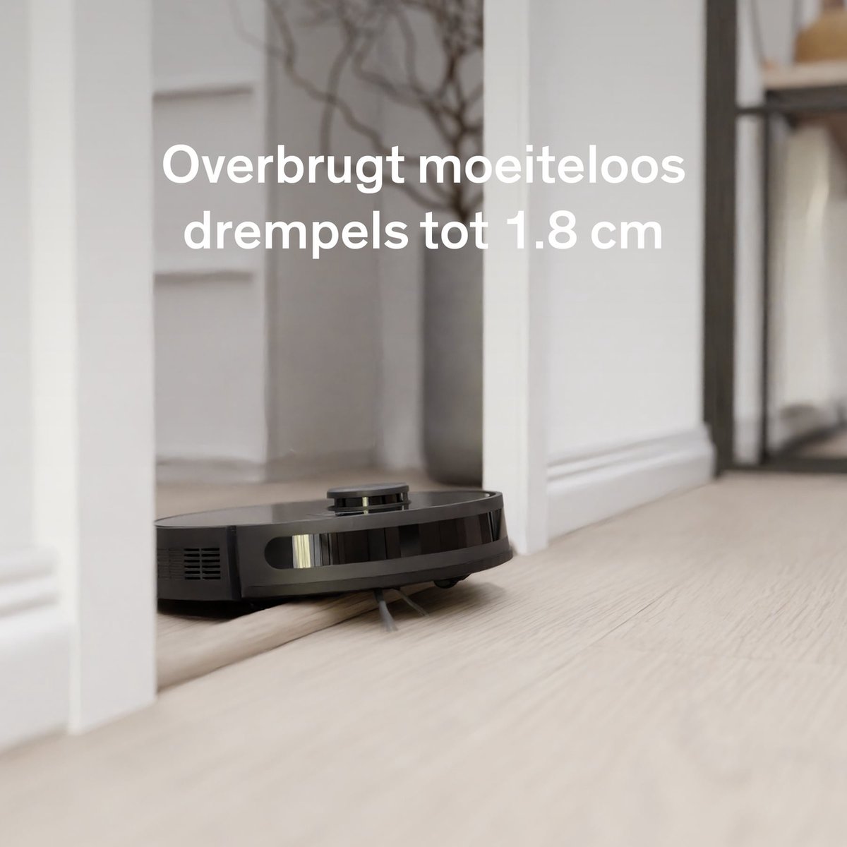 Sinji Robotstofzuiger met Dweilfunctie en Laadstation