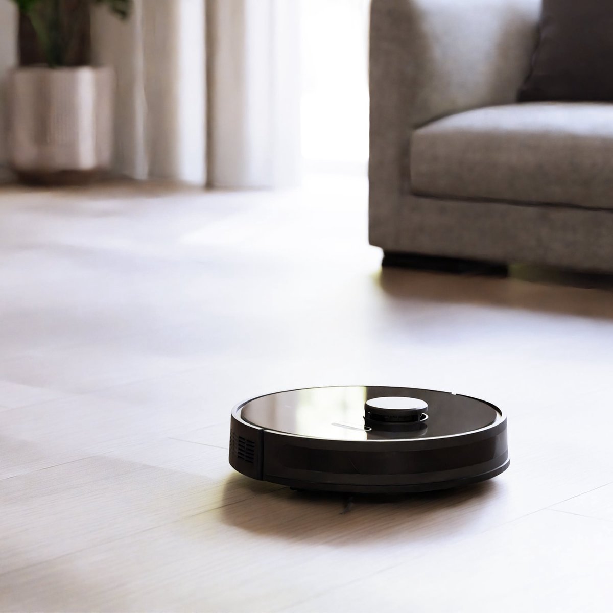 Sinji Robotstofzuiger met Dweilfunctie en Laadstation