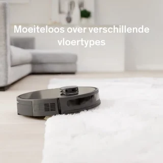 Sinji Robotstofzuiger met Dweilfunctie en Laadstation