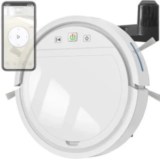 Smart Robot Robotstofzuiger Wit