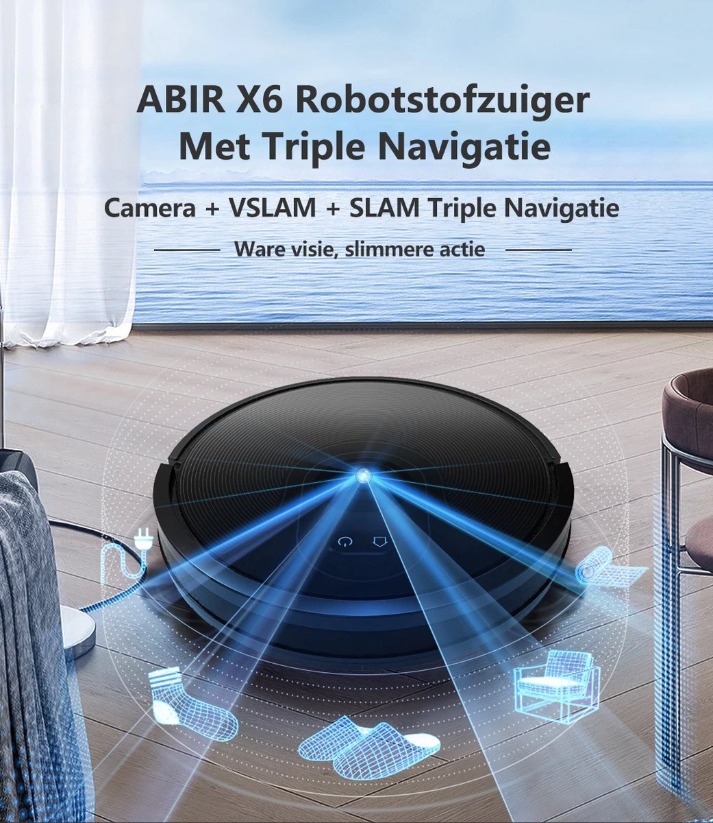 SteeFly ABIR X6 Robotstofzuiger