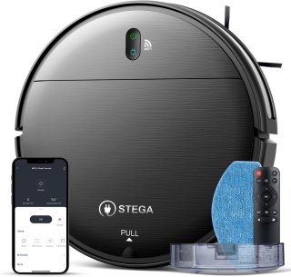 De STEGA® RC1400 Robotstofzuiger in één oogopslag