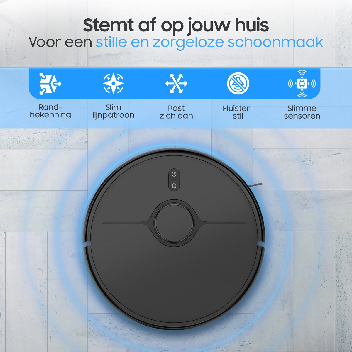 Wat vinden we goed aan de Sweepo Smart Robotstofzuiger met Dweilfunctie en Laadstation