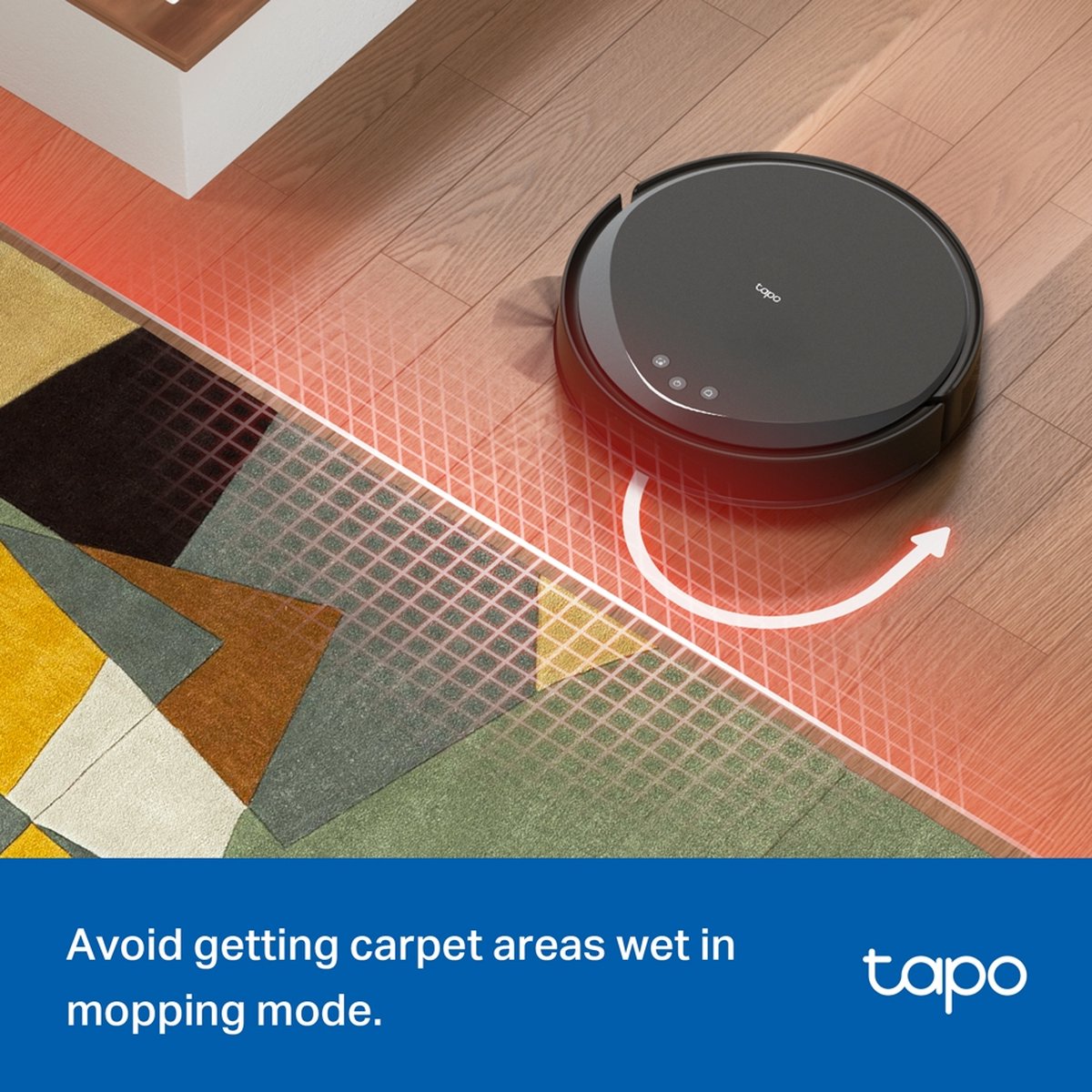 Tapo RV20 Max Plus Robotstofzuiger met Dweil en Leegstation