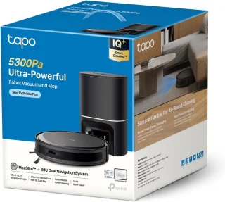 Tapo RV20 Max Plus Robotstofzuiger met Dweil en Leegstation
