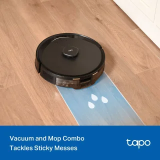 Tapo RV30 Max Robotstofzuiger Zwart