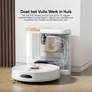 Teendow D20S Max+ Robotstofzuiger en Vachtverzorgingskit