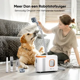 Teendow D20S Max+ Robotstofzuiger en Vachtverzorgingskit