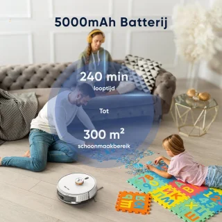 Teendow D20S Max+ Robotstofzuiger en Vachtverzorgingskit