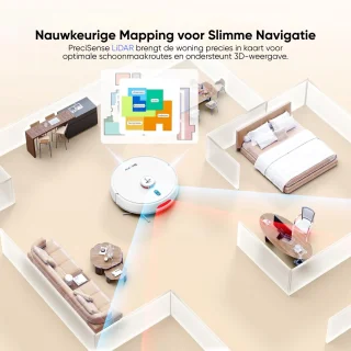 Teendow D20S Max+ Robotstofzuiger en Vachtverzorgingskit