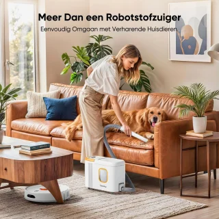 Teendow D20S Max+ Robotstofzuiger en Vachtverzorgingskit