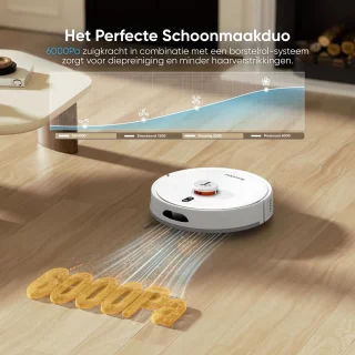 Teendow D20S Max+ Robotstofzuiger en Vachtverzorgingskit