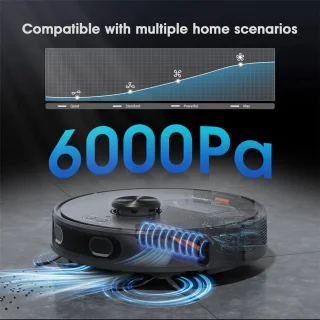 Teendow D65S MAX Robotstofzuiger en -mop