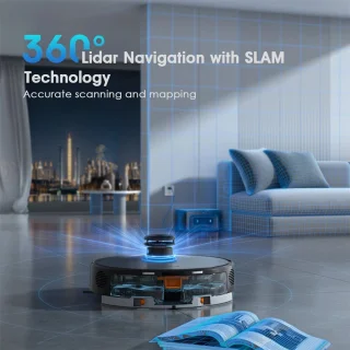 Teendow D65S MAX Robotstofzuiger en -mop