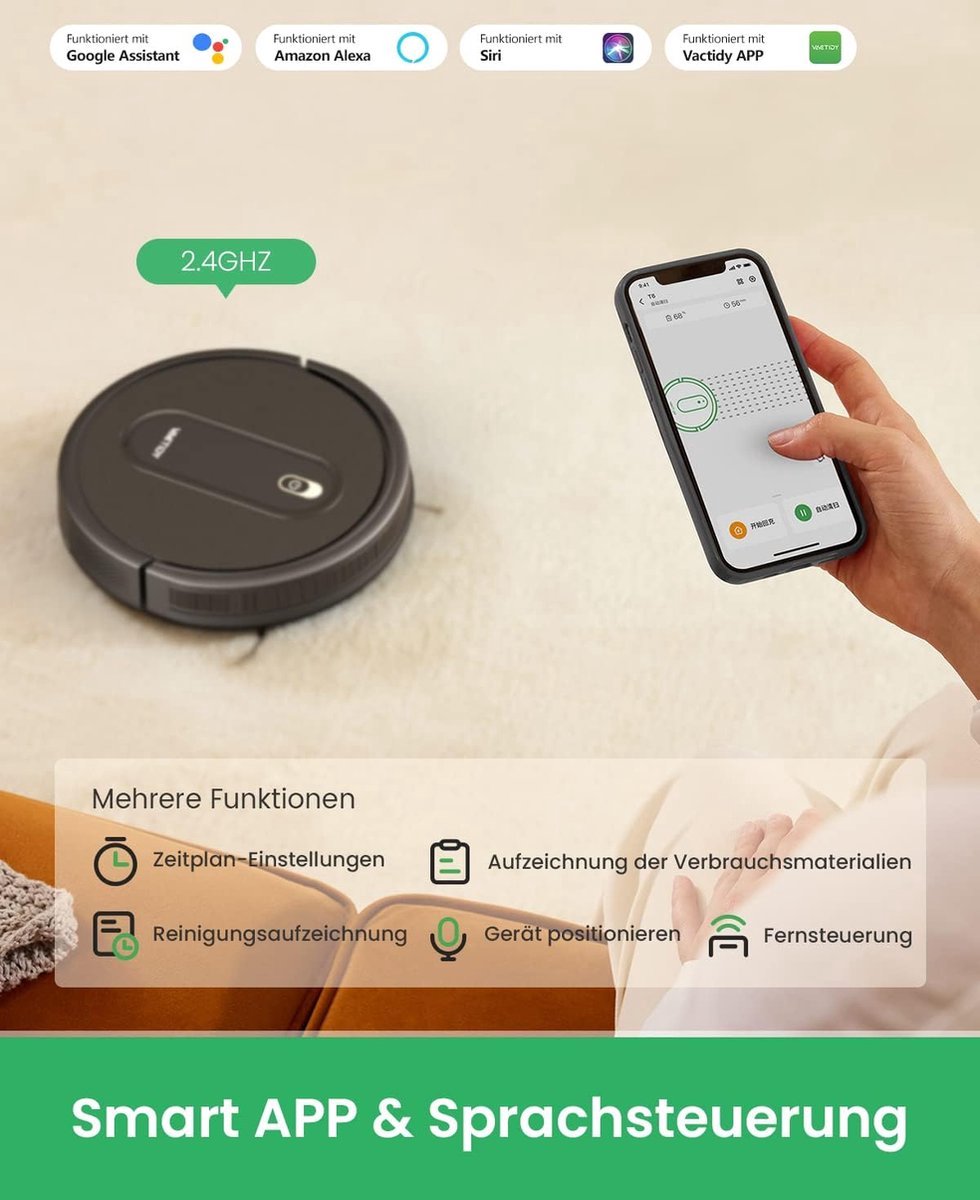 Thuys Robotstofzuiger Siri