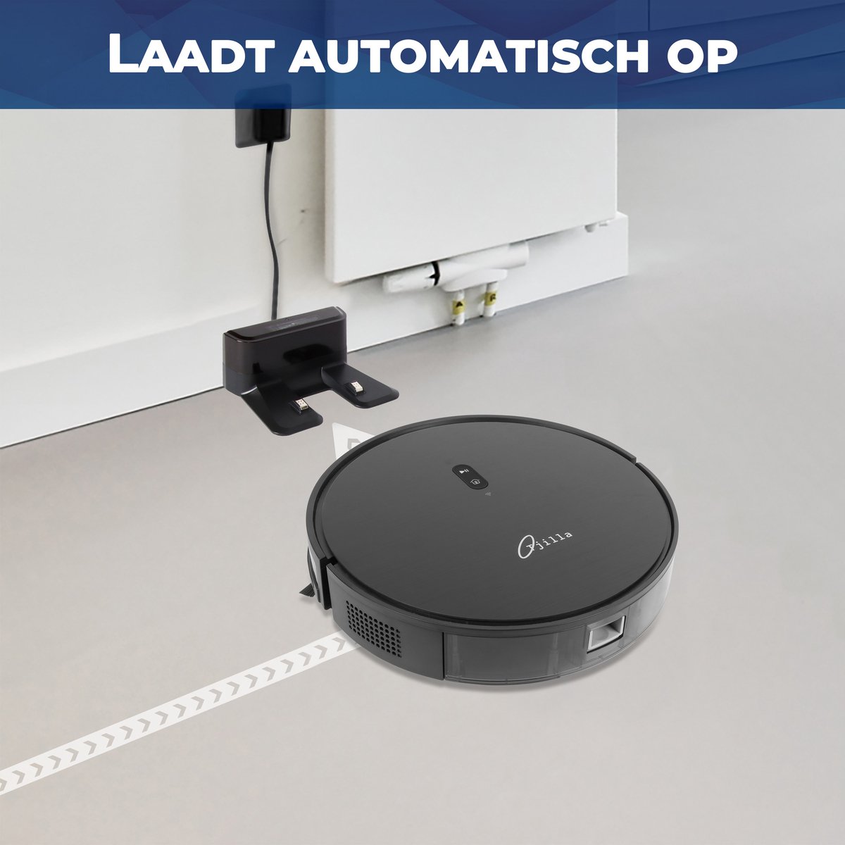Tjilla C100 Robotstofzuiger met dweilfunctie