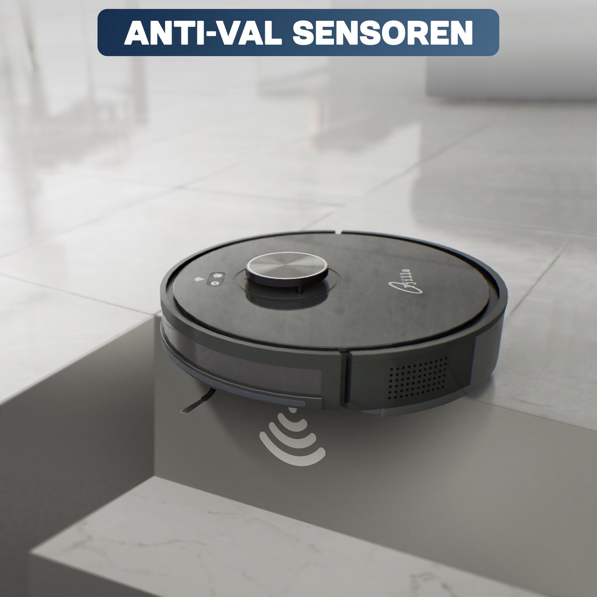 Tjilla C150 Robotstofzuiger met dweilfunctie en laadstation
