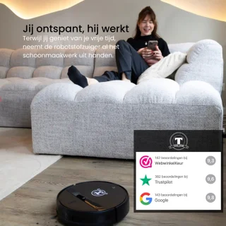 TONIHOMI® G20 Pro Robotstofzuiger