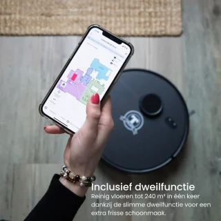 TONIHOMI® M30 + Q8 Robotstofzuiger Set