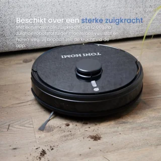 TONIHOMI® M30 + Q8 Robotstofzuiger Set