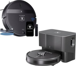 TONIHOMI® Q8 + G20 Robotstofzuiger Set Zwart review