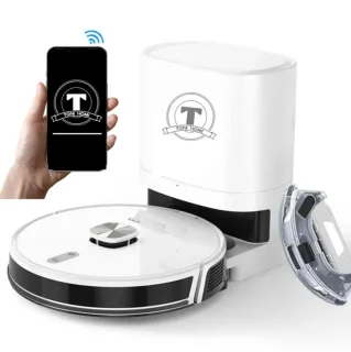 TONIHOMI Q8 Robotstofzuiger met dweilfunctie wit