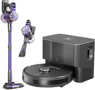 TONIHOMI Robotstofzuiger en Steelstofzuiger Combi