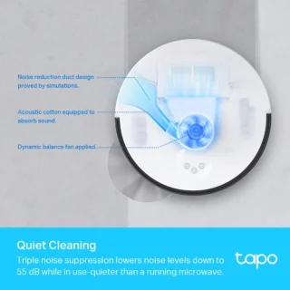 TP-Link Tapo RV10 Plus Robotstofzuiger met Dweil en Leegstation