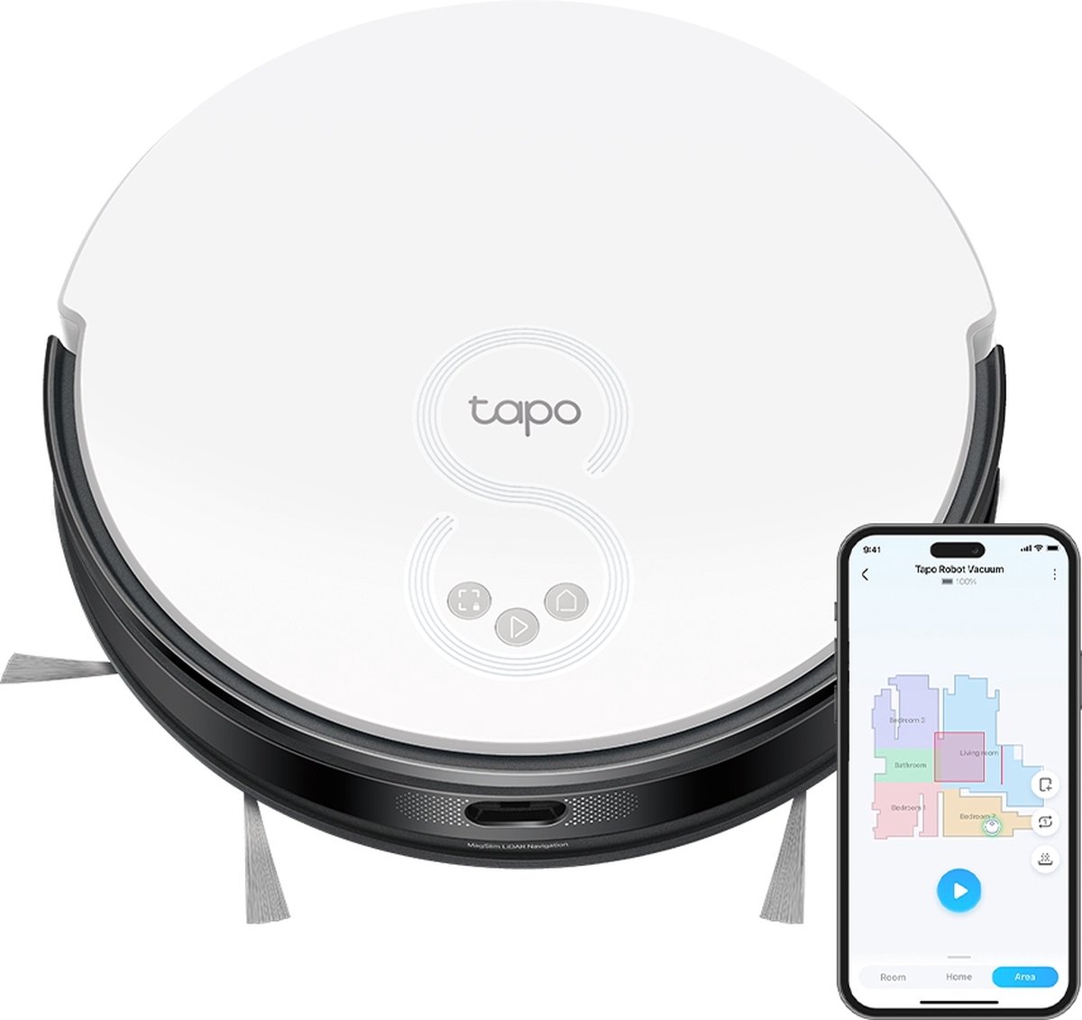 TP-Link Tapo RV20 Robotstofzuiger met dweilfunctie