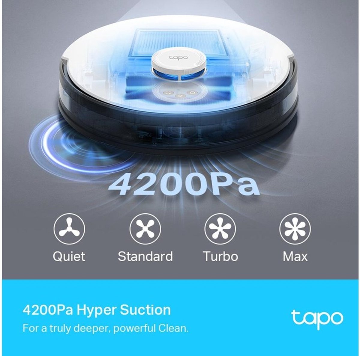 TP-Link Tapo RV30 Plus Robotstofzuiger