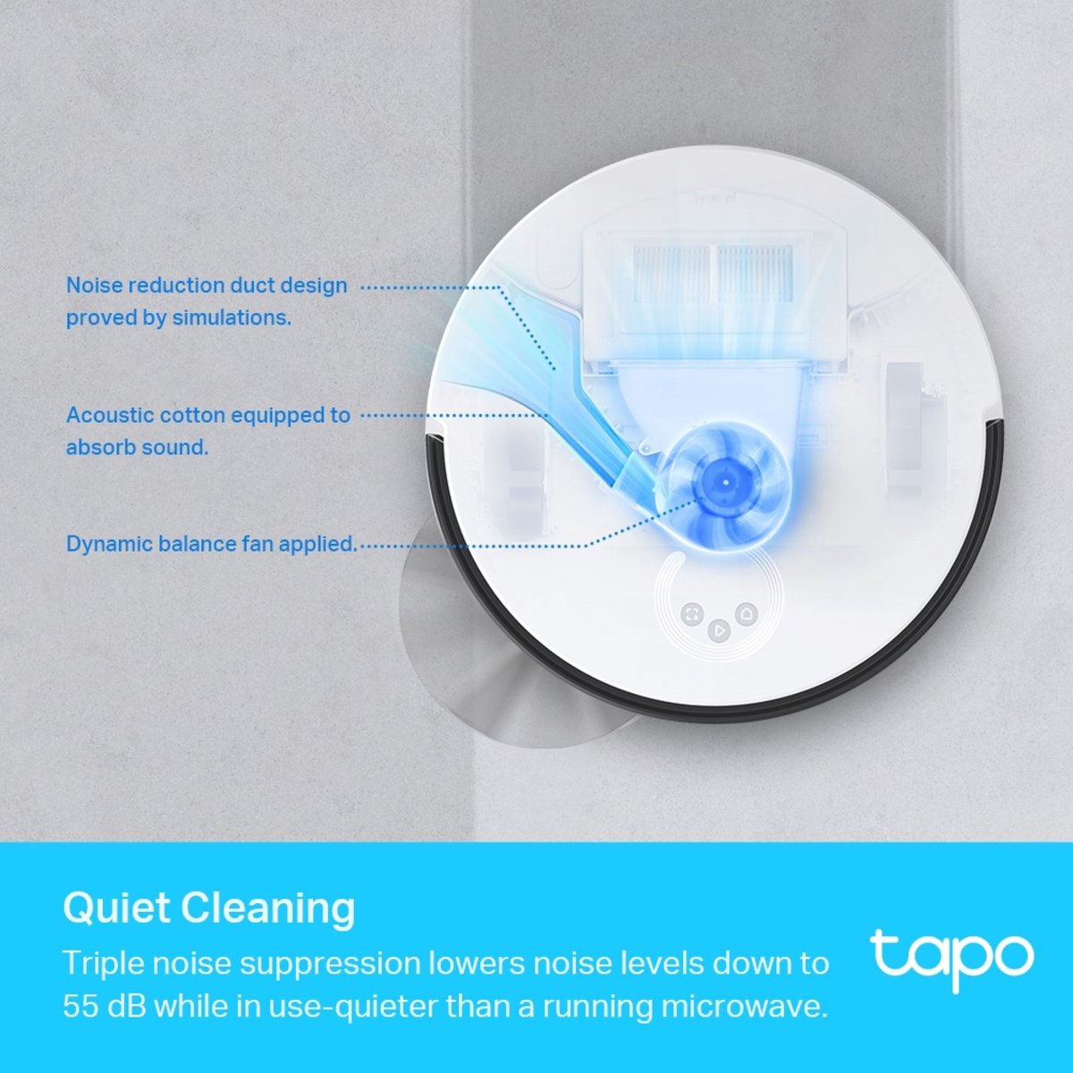TP-Link Tapo RV30 Plus Robotstofzuiger