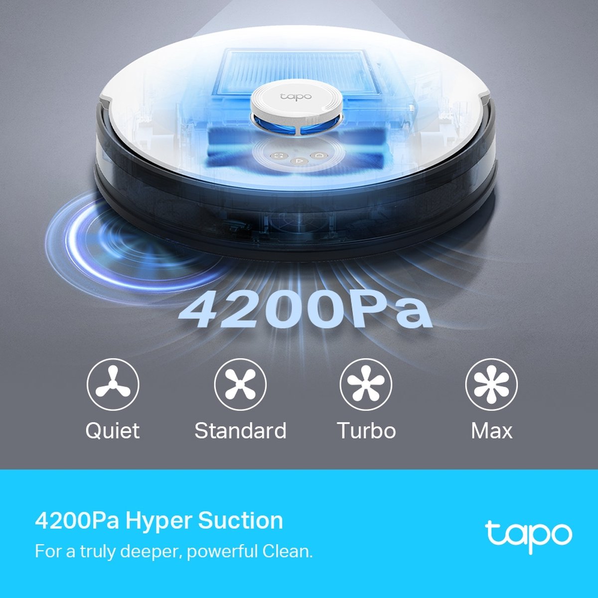 TP-Link Tapo RV30 Plus Robotstofzuiger