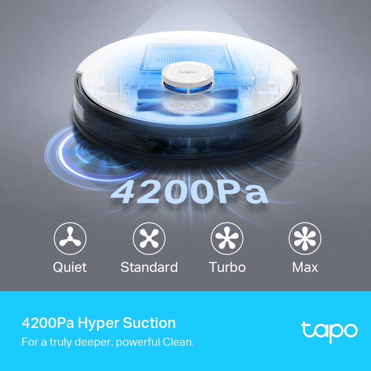 TP-Link Tapo RV30 Robotstofzuiger met dweilfunctie