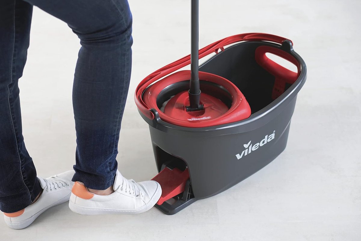 Turbo Easywring & Clean Dweilset met Emmer en Reservekop