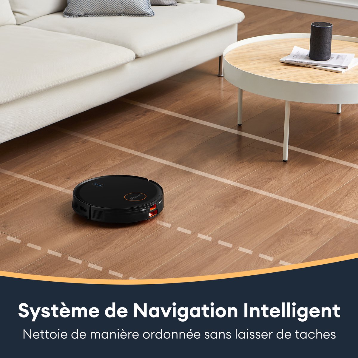 Ultenic D6s robotstofzuiger en dweilcombinatie