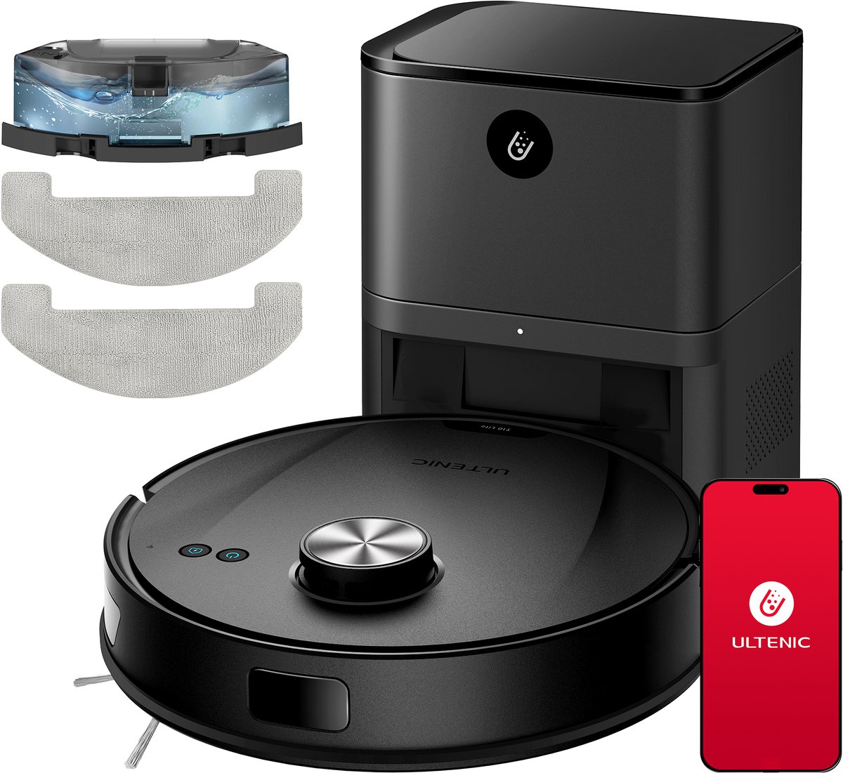 Ultenic T10 Lite Laser Navigatie Robotstofzuiger