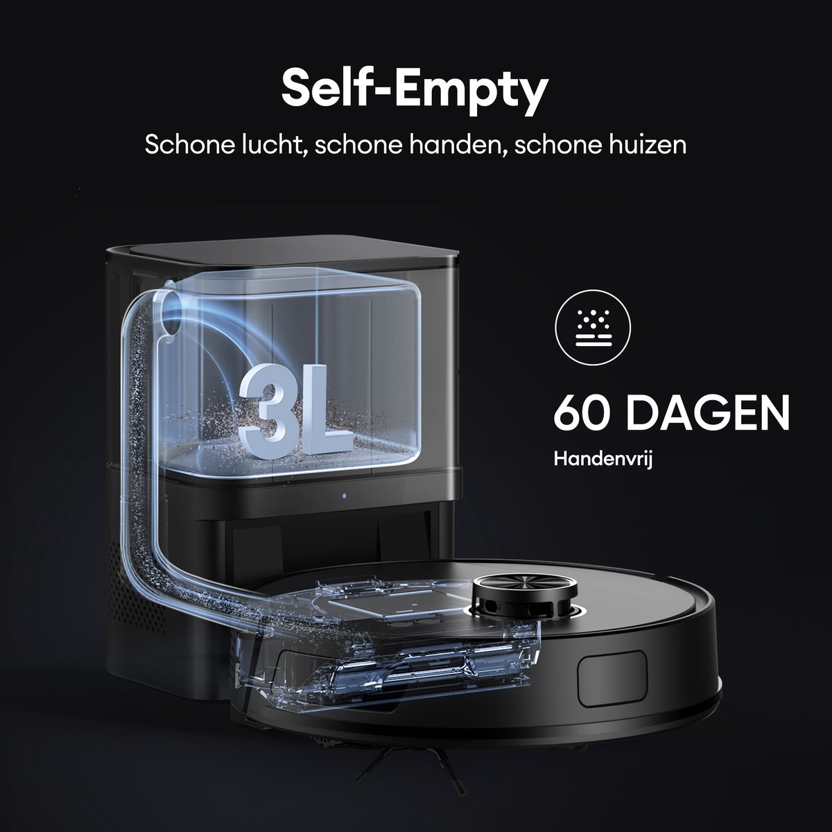 Ultenic T10 Lite Laser Navigatie Robotstofzuiger