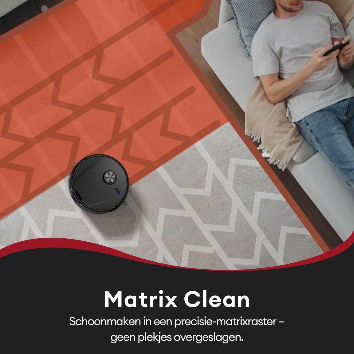 Ultenic T10 Lite Laser Navigatie Robotstofzuiger