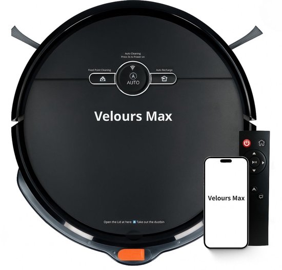 Velours Max Robotstofzuiger met Dweilfunctie