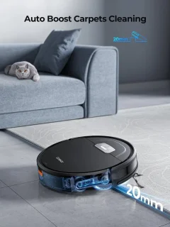 WNHB® Robotstofzuiger Zwart