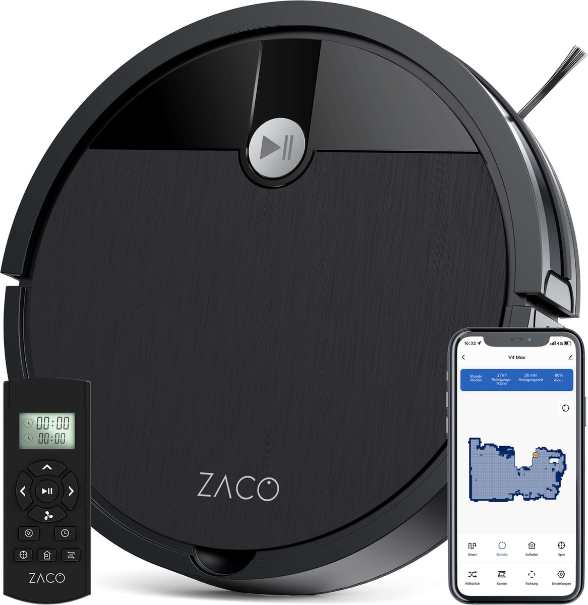 ZACO V4 Max Robotstofzuiger