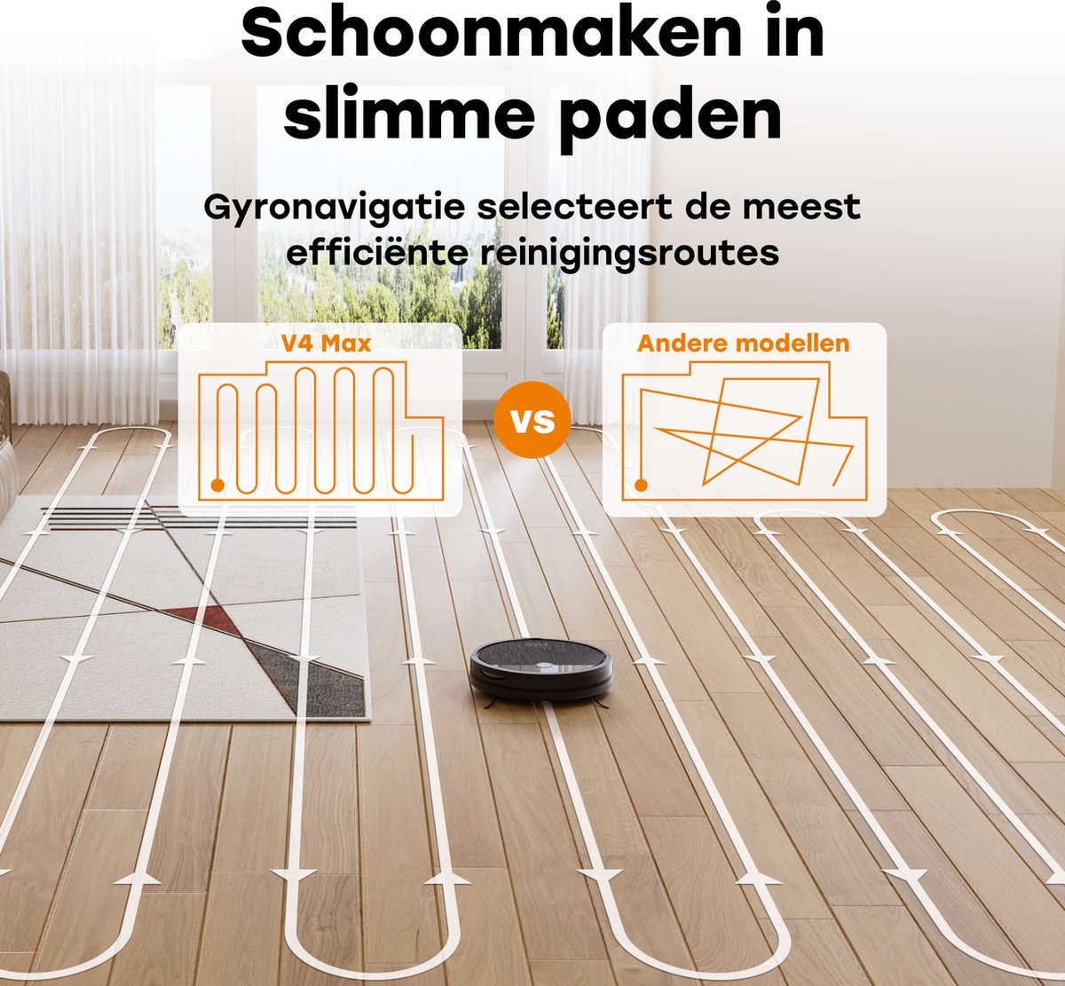 ZACO V4 Max Robotstofzuiger