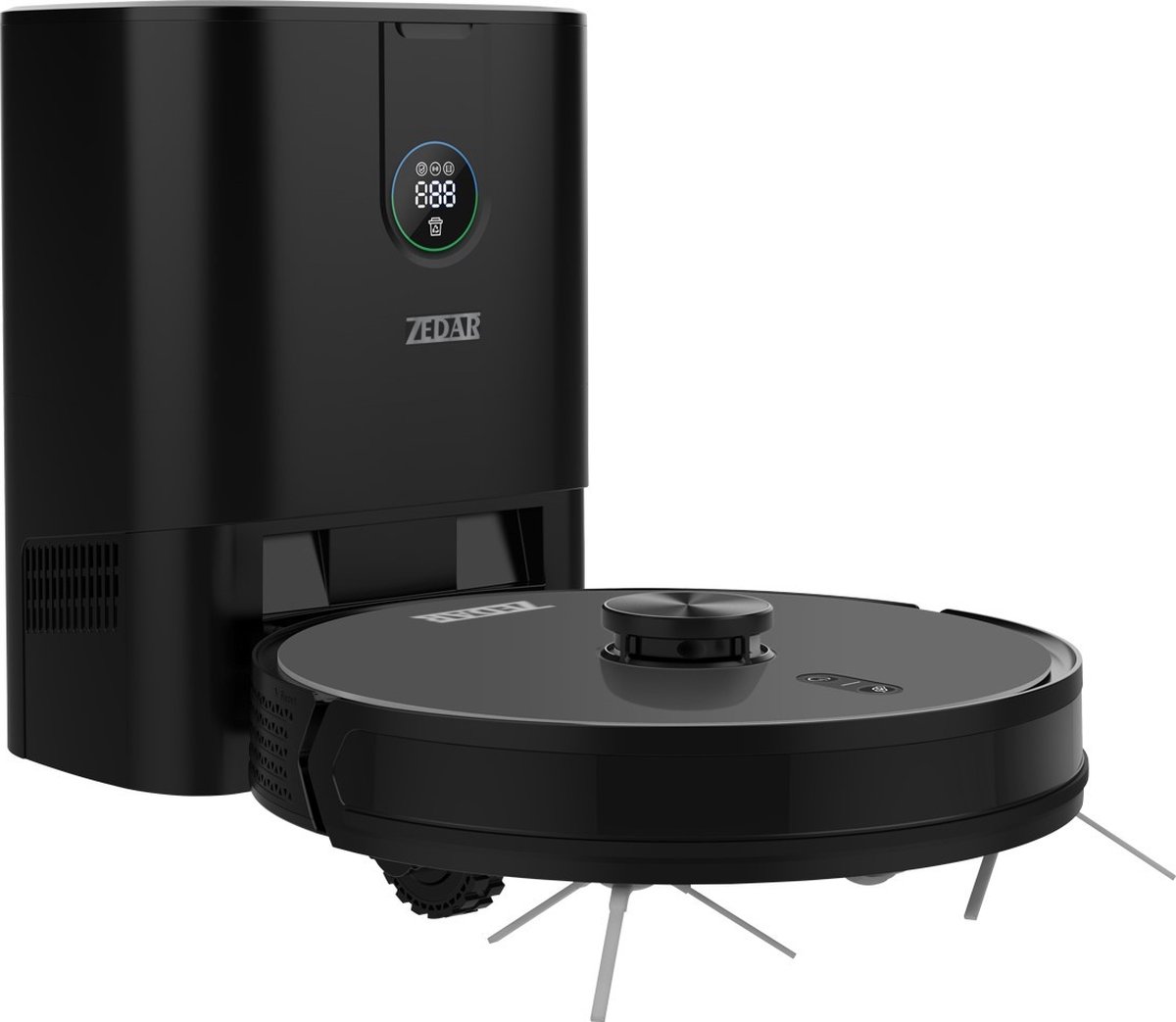 Zedar R600+ Lidar Robotstofzuiger met Automatisch Leegstation