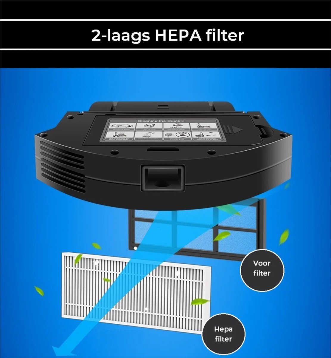 Zedar R600 Lidar Robotstofzuiger Met Laadstation