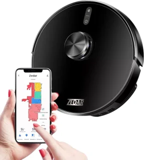Zedar R600 Lidar Robotstofzuiger Met Laadstation