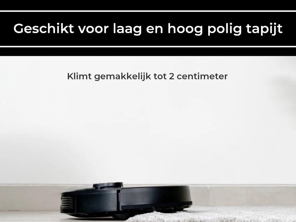 Zedar R600 Lidar Robotstofzuiger Met Laadstation