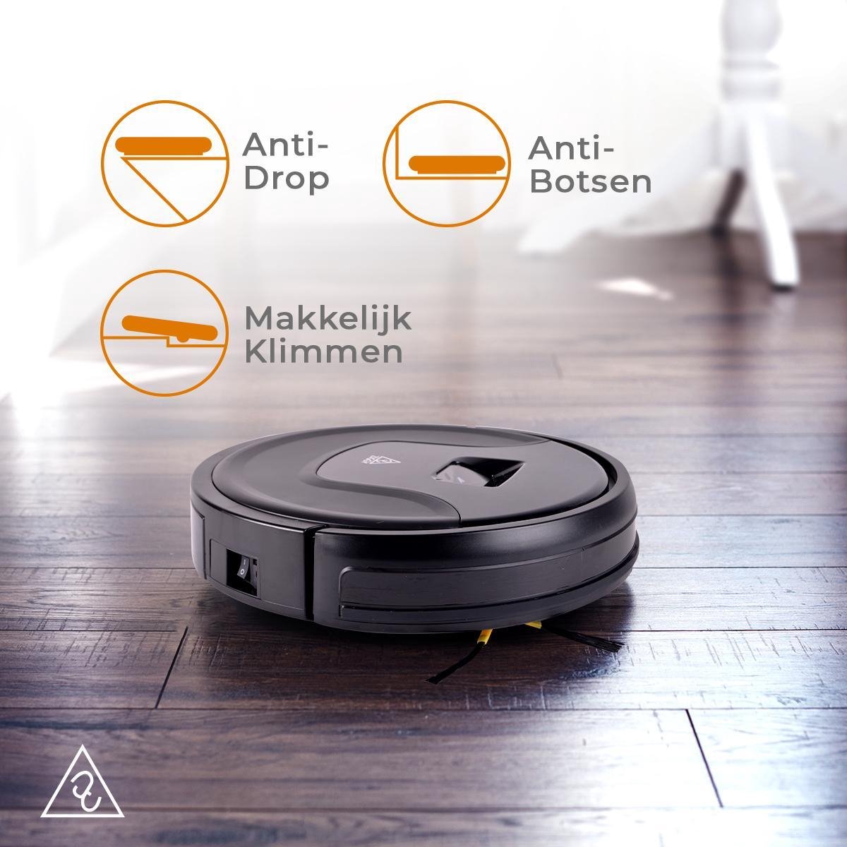 Ziggy Robotstofzuiger met Dweilfunctie Smart Wifi