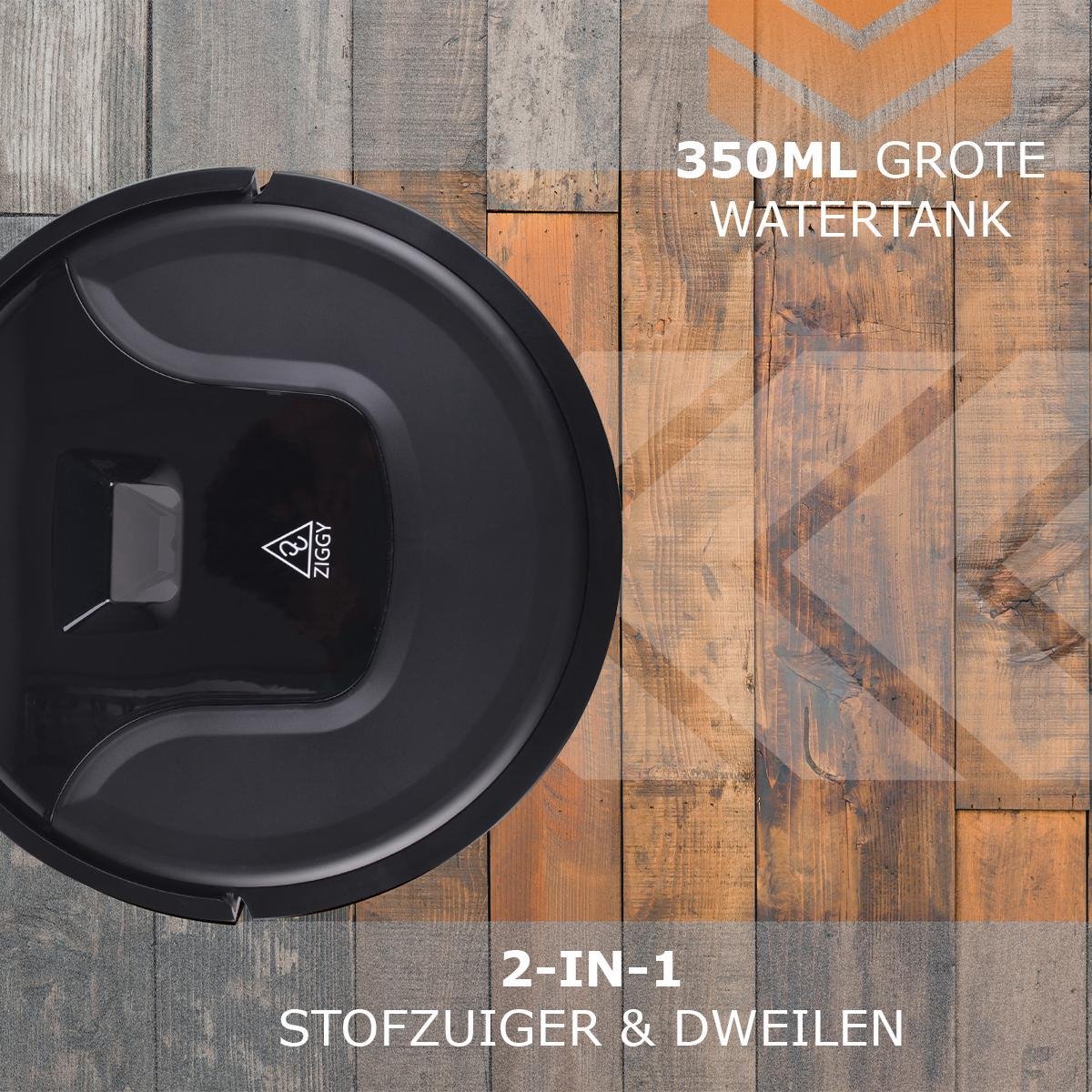 Ziggy Robotstofzuiger met Dweilfunctie Smart Wifi